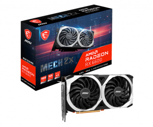 MSI RX 6600 MECH 2X 8G carte graphique AMD Radeon RX 6600 8 Go GDDR6