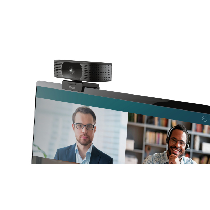Trust Teza webcam 3840 x 2160 pixels USB 2.0 Noir