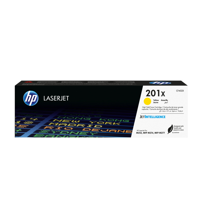 HP 201X toner LaserJet Jaune grande capacité authentique