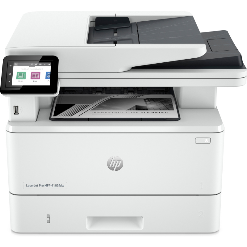 HP LaserJet Pro MFP 4103fdw Printer Laser A4 1200 x 1200 DPI 40 ppm Wifi