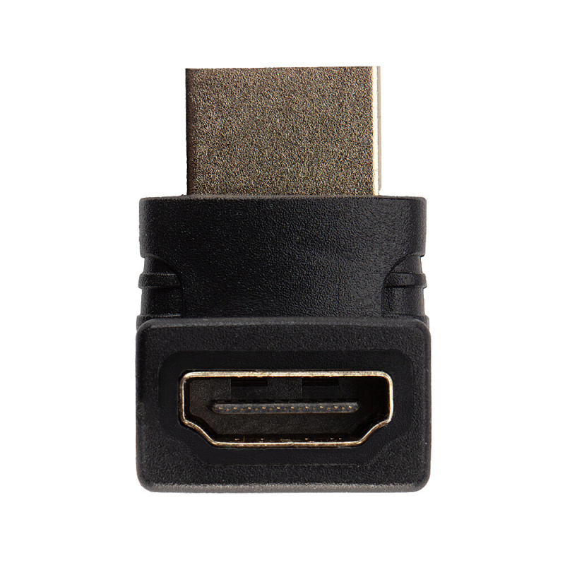 Lindy Adaptateur HDMI femelle vers HDMI mâle coudé à 90 dégrés vers le haut
