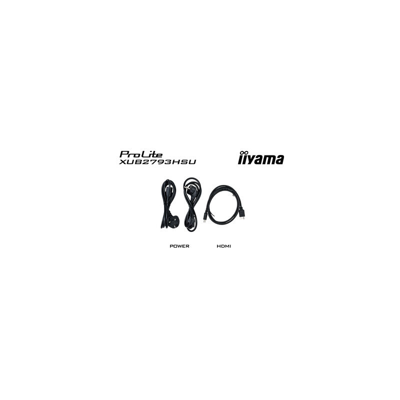 iiyama ProLite XUB2793HS-B4 écran plat de PC 68,6 cm (27") 1920 x 1080 pixels Full HD LED Noir