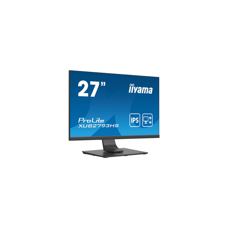 iiyama ProLite XUB2793HS-B4 écran plat de PC 68,6 cm (27") 1920 x 1080 pixels Full HD LED Noir