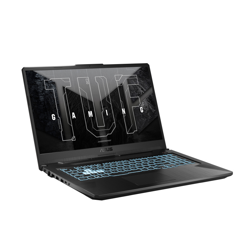 ASUS TUF Gaming F17 TUF706HM-HX065 Intel® Core™ i7 i7-11800H Ordinateur portable 43,9 cm (17.3") Full HD 8 Go DDR4-SDRAM 512 Go SSD NVIDIA GeForce RTX 3060 Wi-Fi 6 (802.11ax) Noir
