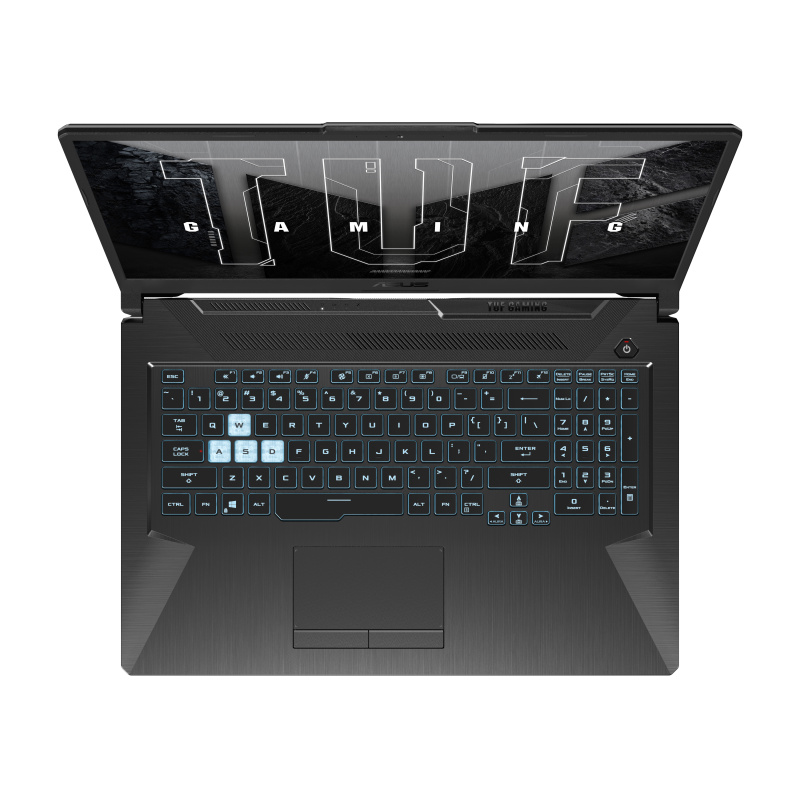 ASUS TUF Gaming F17 TUF706HM-HX065 Intel® Core™ i7 i7-11800H Ordinateur portable 43,9 cm (17.3") Full HD 8 Go DDR4-SDRAM 512 Go SSD NVIDIA GeForce RTX 3060 Wi-Fi 6 (802.11ax) Noir