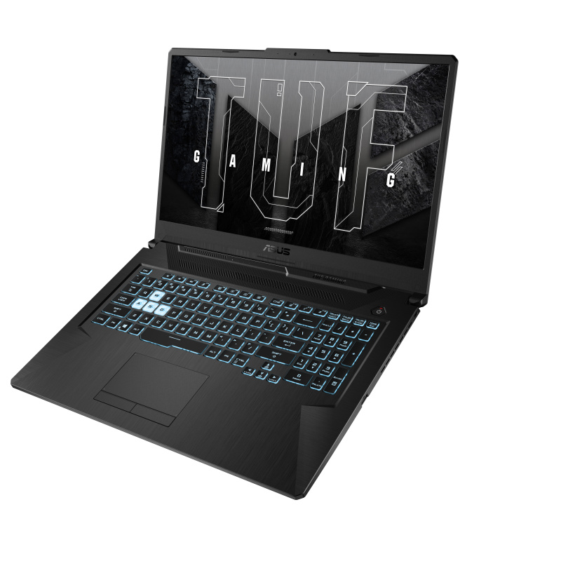 ASUS TUF Gaming F17 TUF706HM-HX065 Intel® Core™ i7 i7-11800H Ordinateur portable 43,9 cm (17.3") Full HD 8 Go DDR4-SDRAM 512 Go SSD NVIDIA GeForce RTX 3060 Wi-Fi 6 (802.11ax) Noir