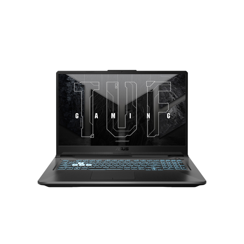 ASUS TUF Gaming F17 TUF706HM-HX065 Intel® Core™ i7 i7-11800H Ordinateur portable 43,9 cm (17.3") Full HD 8 Go DDR4-SDRAM 512 Go SSD NVIDIA GeForce RTX 3060 Wi-Fi 6 (802.11ax) Noir