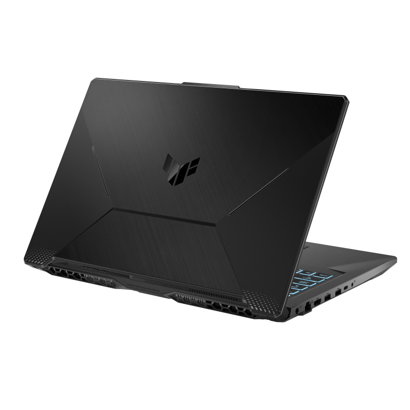ASUS TUF Gaming F17 TUF706HM-HX065 Intel® Core™ i7 i7-11800H Ordinateur portable 43,9 cm (17.3") Full HD 8 Go DDR4-SDRAM 512 Go SSD NVIDIA GeForce RTX 3060 Wi-Fi 6 (802.11ax) Noir