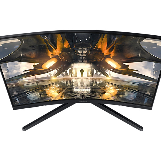 Samsung Odyssey G55A écran plat de PC 68,6 cm (27") 2560 x 1440 pixels Quad HD Noir