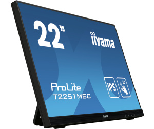 iiyama ProLite T2251MSC-B1 écran plat de PC 54,6 cm (21.5") 1920 x 1080 pixels Full HD LED Écran tactile Multi-utilisateur Noir