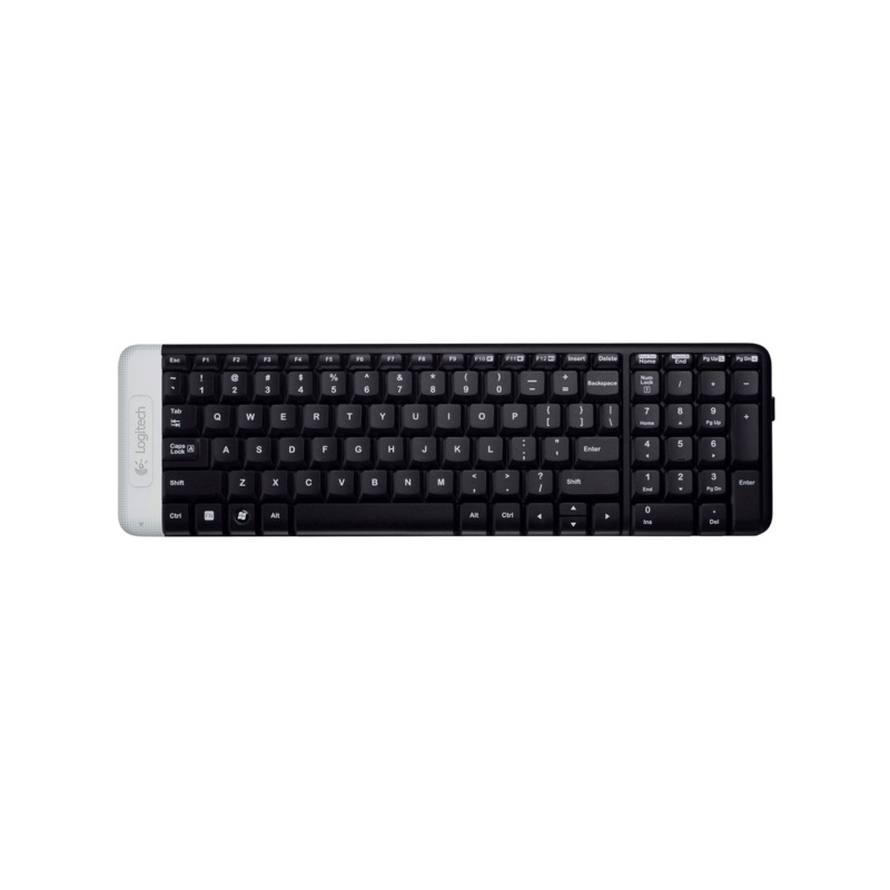 Logitech Wireless Keyboard K230 clavier RF sans fil Français Noir
