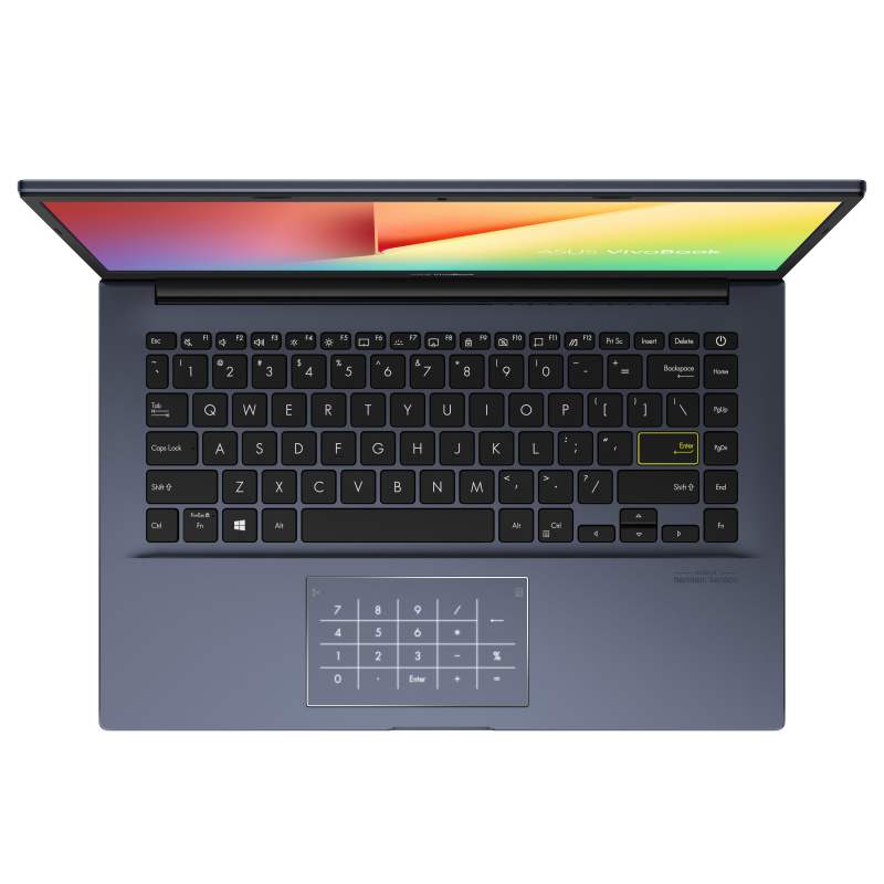 ASUS Vivobook 14 X413EA-EB706T Intel® Core™ i5 i5-1135G7 Ordinateur portable 35,6 cm (14") Full HD 8 Go DDR4-SDRAM 256 Go SSD Wi-Fi 5 (802.11ac) Windows 10 Home Noir