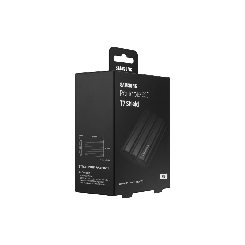 Samsung MU-PE2T0S 2 To USB Type-C 3.2 Gen 2 (3.1 Gen 2) Noir