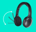 Logitech H800 Bluetooth WIRELESS HEADSET Pour ordinateur, smartphone et tablette