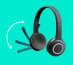 Logitech H600 WIRELESS HEADSET Pour ordinateurs via récepteur USB