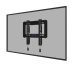 Neomounts WL30-550BL12 Support pour écran mural 24-65" - ultra-plat - installation facile