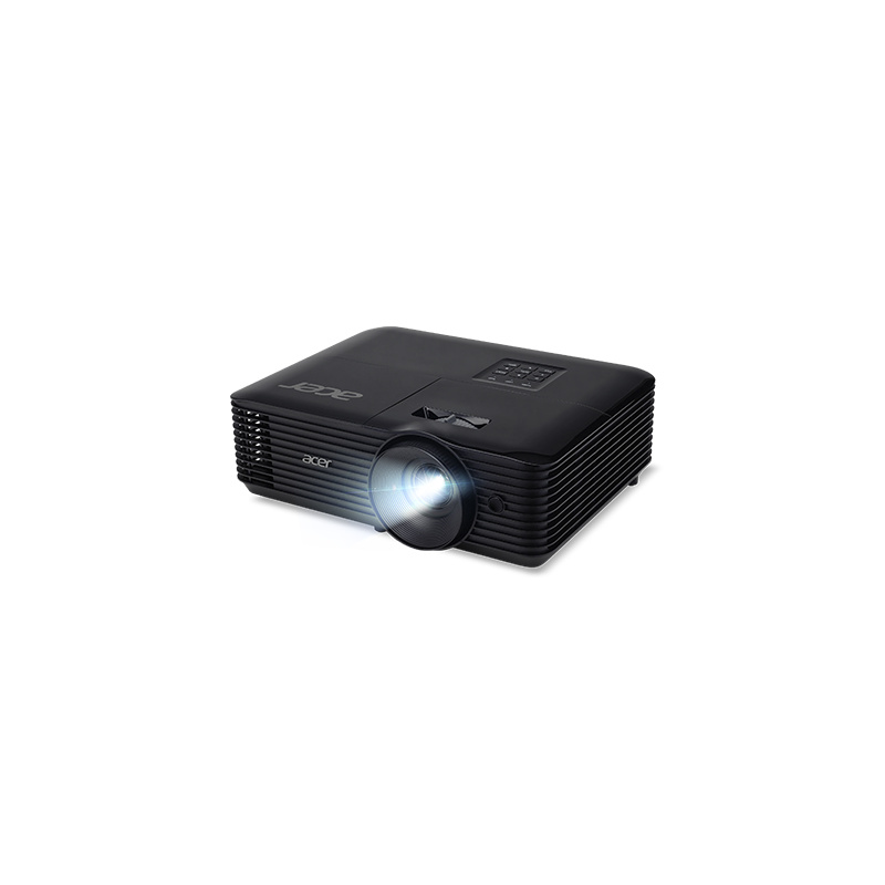 Acer Essential X1128H vidéo-projecteur Projecteur à focale standard 4500 ANSI lumens DLP SVGA (800x600) Compatibilité 3D Noir