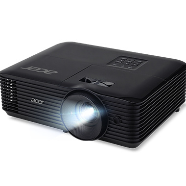 Acer Essential X1128H vidéo-projecteur Projecteur à focale standard 4500 ANSI lumens DLP SVGA (800x600) Compatibilité 3D Noir