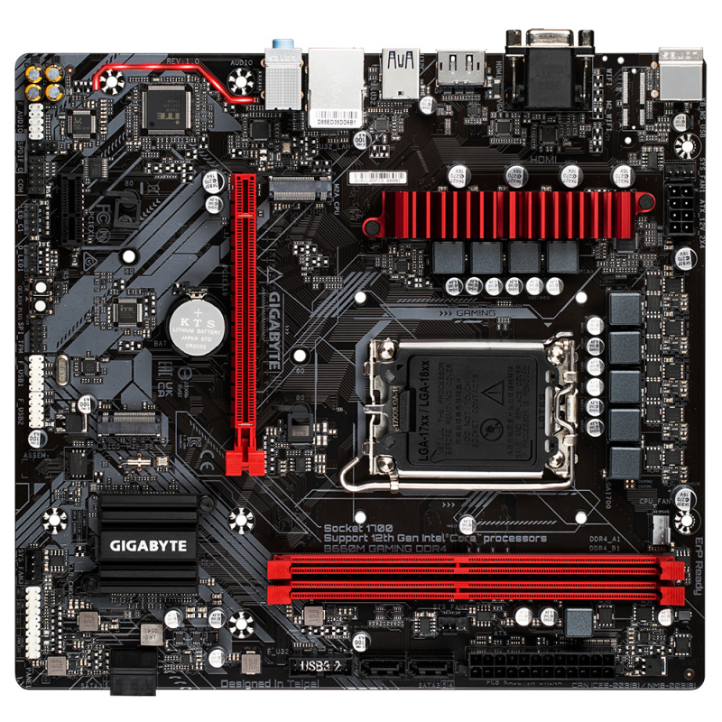 GIGABYTE B660M GAMING DDR4 carte mère Intel B660 LGA 1700 micro ATX