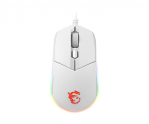 MSI CLUTCH GM11 WHITE souris Ambidextre USB Type-A Optique 5000 DPI