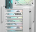 MSI CAS MPG GUNGNIR 110R WHITE Midi Tower Blanc