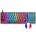 Mars Gaming MKULTRA clavier USB AZERTY Français Noir