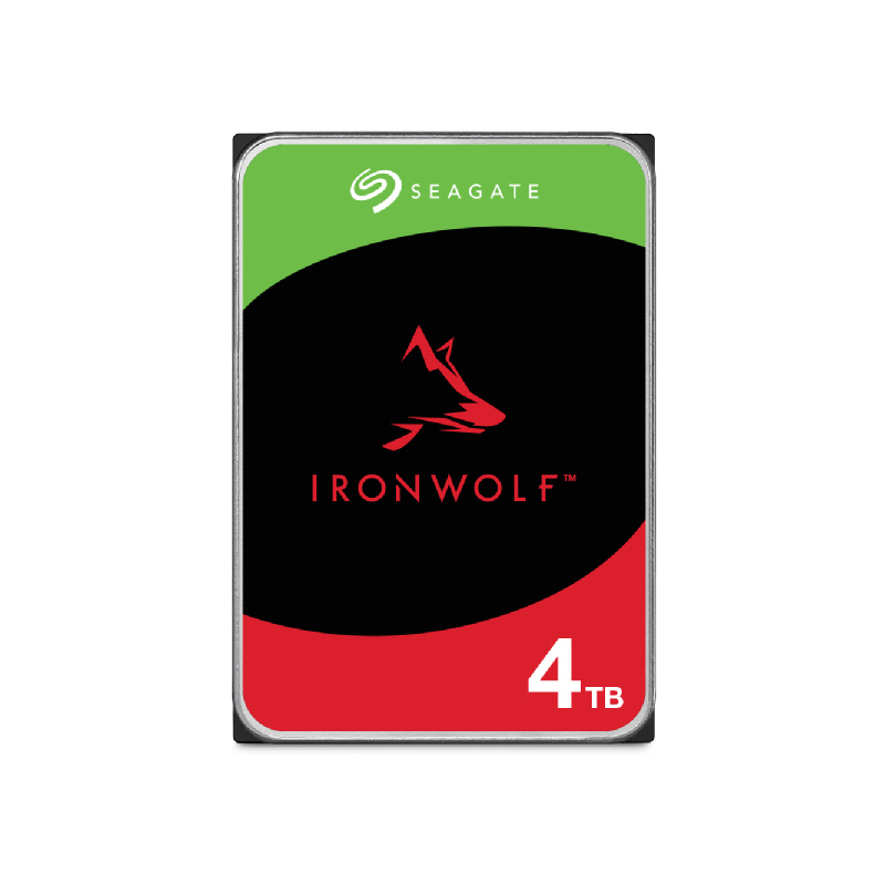 Seagate IronWolf ST4000VN006 disque dur 4 To 5400 tr/min 256 Mo 3.5" Série ATA III