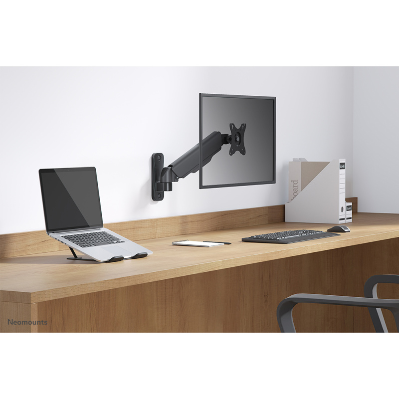 Neomounts WL70-440BL11 Support mural pour écran 17-32" - ressort à gaz - orientable