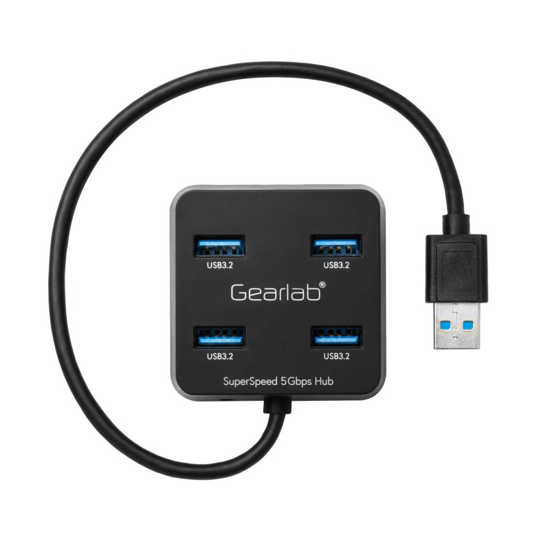 eSTUFF GLB235401 hub & concentrateur USB 3.2 Gen 1 (3.1 Gen 1) Type-A 5000 Mbit/s Noir
