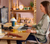 Logitech Lift souris Bureau Droitier RF sans fil + Bluetooth Optique 4000 DPI