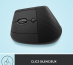 Logitech Lift souris Gauche RF sans fil + Bluetooth Optique 4000 DPI