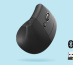 Logitech Lift souris Bureau Droitier RF sans fil + Bluetooth Optique 4000 DPI