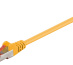 Microconnect B-FTP601Y câble de réseau Jaune 1 m Cat6 F/UTP (FTP) Rond