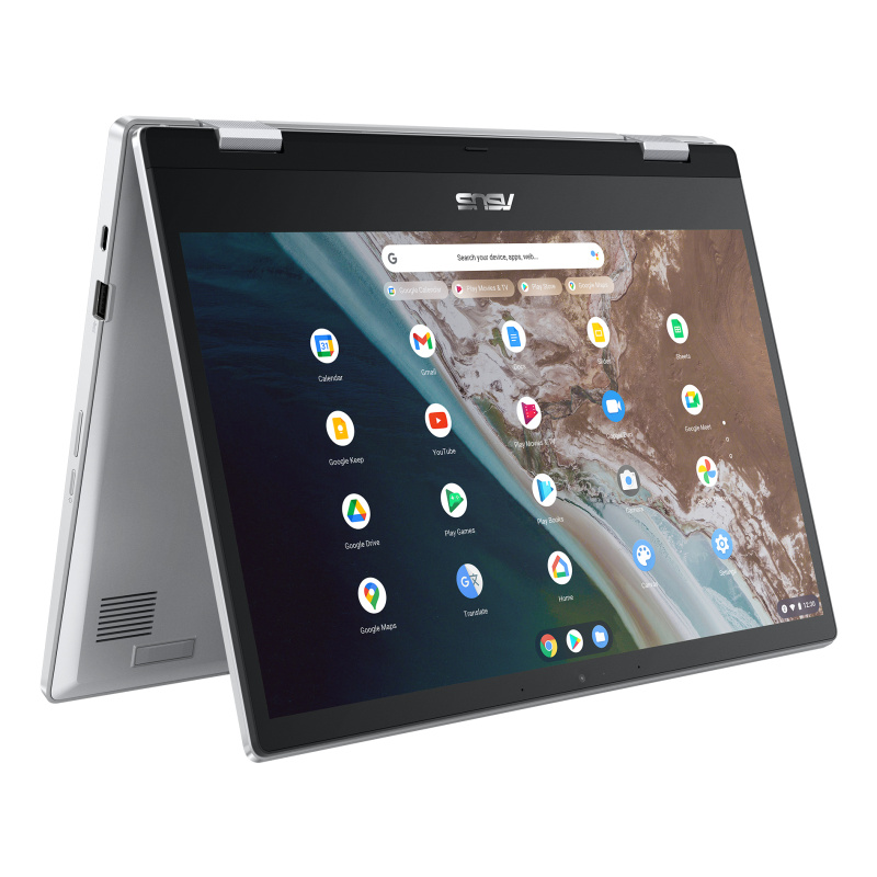 ASUS Chromebook Flip CX1 CX1400FKA-EC0117 Intel® Pentium® Silver N6000 35,6 cm (14") Écran tactile Full HD 8 Go LPDDR4x-SDRAM 64 Go eMMC Wi-Fi 6 (802.11ax) ChromeOS Argent