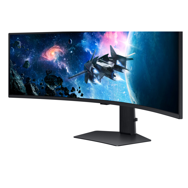 Samsung G95C écran plat de PC 124,5 cm (49") 5120 x 1440 pixels Dual QHD LED Noir