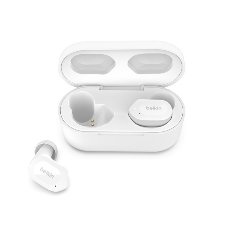 Belkin SOUNDFORM Play Casque True Wireless Stereo (TWS) Ecouteurs Bluetooth Blanc
