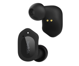 Belkin SOUNDFORM Play Casque Sans fil Ecouteurs Appels/Musique USB Type-C Bluetooth Noir