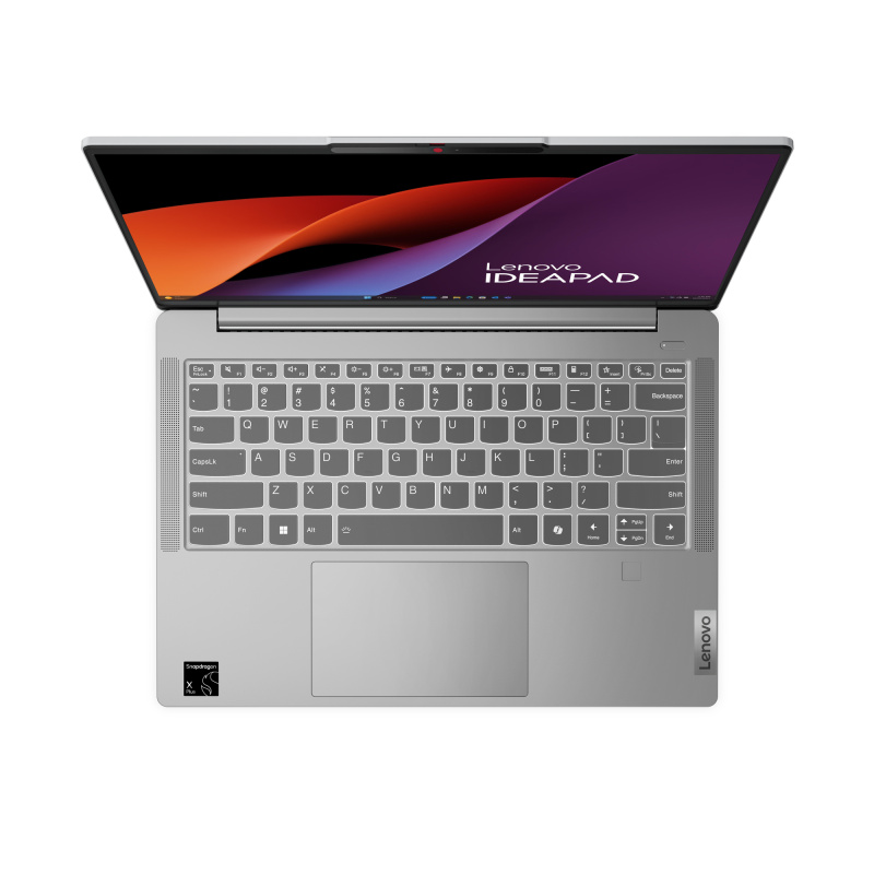 Lenovo IdeaPad Slim 5 14Q8X9 Copilot+ PC Qualcomm Snapdragon X1-26-100 Ordinateur portable 35,6 cm (14") WUXGA 32 Go LPDDR5x-SDRAM 512 Go SSD Wi-Fi 7 (802.11be) Windows 11 Home Français Gris