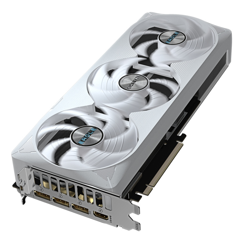 GIGABYTE GeForce RTX 5070 Ti EAGLE OC ICE SFF 16G Carte Graphique - 16 Go GDDR7, 256 bits, PCI-E 5.0, 2542 MHz Core Clock, 3 x DP 2.1a, 1 x HDMI 2.1b, NVIDIA DLSS 4, GV-N507TEAGLEOC ICE-16GD