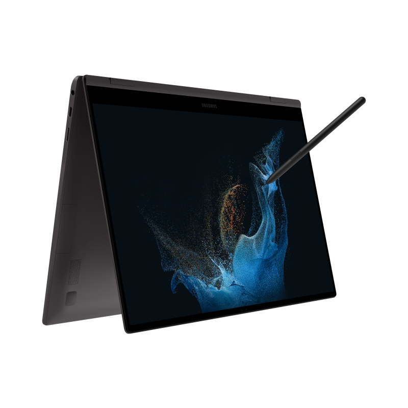 Samsung Galaxy Book2 Pro 360 Galaxy Book2 Pro Intel® Core™ i7 i7-1260P Hybride (2-en-1) 39,6 cm (15.6") Écran tactile Full HD 16 Go LPDDR5-SDRAM 512 Go SSD Wi-Fi 6E (802.11ax) Windows 11 Home Français Graphite