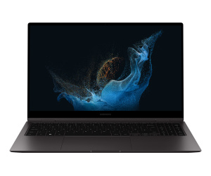 Samsung Galaxy Book2 Pro 360 Galaxy Book2 Pro Intel® Core™ i7 i7-1260P Hybride (2-en-1) 39,6 cm (15.6") Écran tactile Full HD 16 Go LPDDR5-SDRAM 512 Go SSD Wi-Fi 6E (802.11ax) Windows 11 Home Français Graphite