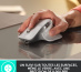 Logitech MX Master 3S souris Bureau Droitier RF sans fil + Bluetooth Laser 8000 DPI