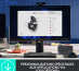 Logitech MX Master 3S souris Bureau Droitier RF sans fil + Bluetooth Laser 8000 DPI