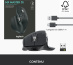 Logitech MX Master 3S souris Bureau Droitier RF sans fil + Bluetooth Laser 8000 DPI