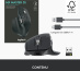 Logitech MX Master 3S souris Droitier RF sans fil + Bluetooth Laser 8000 DPI