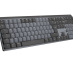 Logitech MX Mechanical clavier RF sans fil + Bluetooth AZERTY Français Graphite, Gris