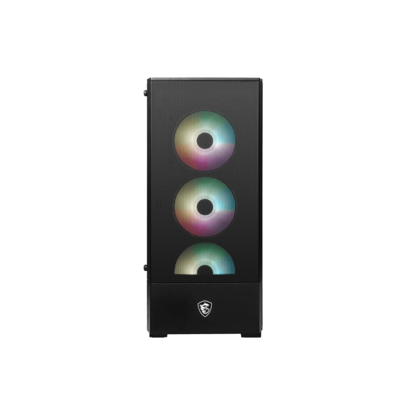 MSI MAG FORGE 112R unité centrale Midi Tower Noir, Transparent