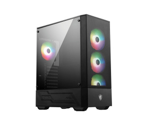 MSI MAG FORGE 112R unité centrale Midi Tower Noir, Transparent