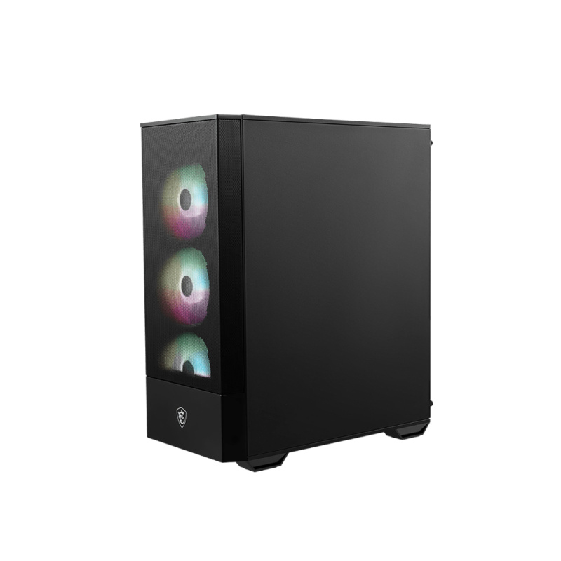 MSI MAG FORGE 112R unité centrale Midi Tower Noir, Transparent