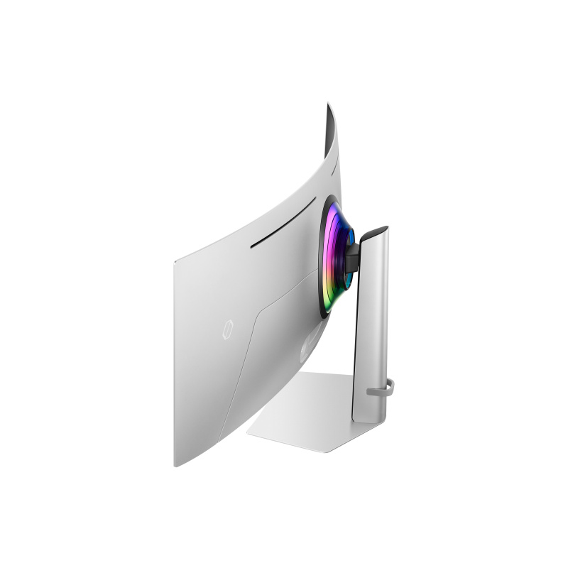 Samsung G93SC écran plat de PC 124,5 cm (49") 5120 x 1440 pixels Dual QHD OLED Argent